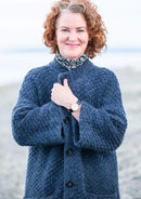 Woman wearing sweater