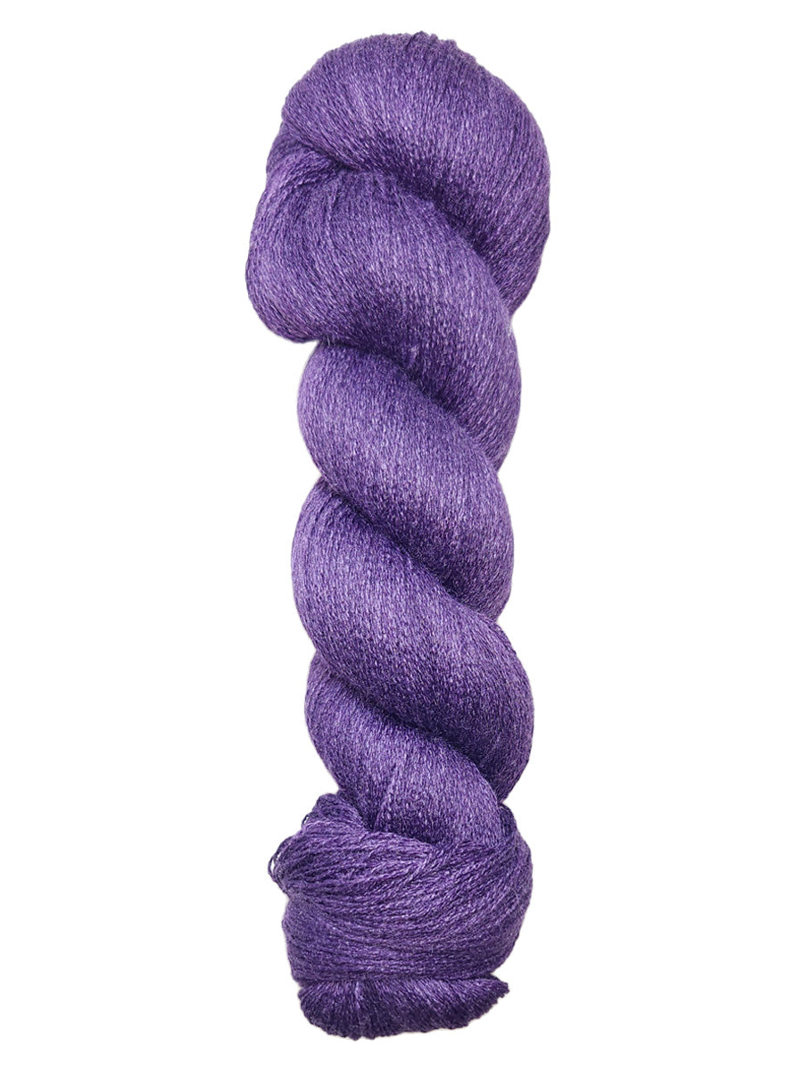 JaggerSpun Zephyr Wool-Silk lace yarn color Plum
