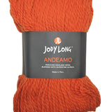 Skein of Jody Long Andeamo Yarn - 012 Pumkin