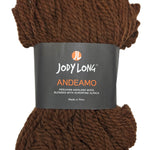 Skein of Jody Long Andeamo Yarn - 003 Chestnut