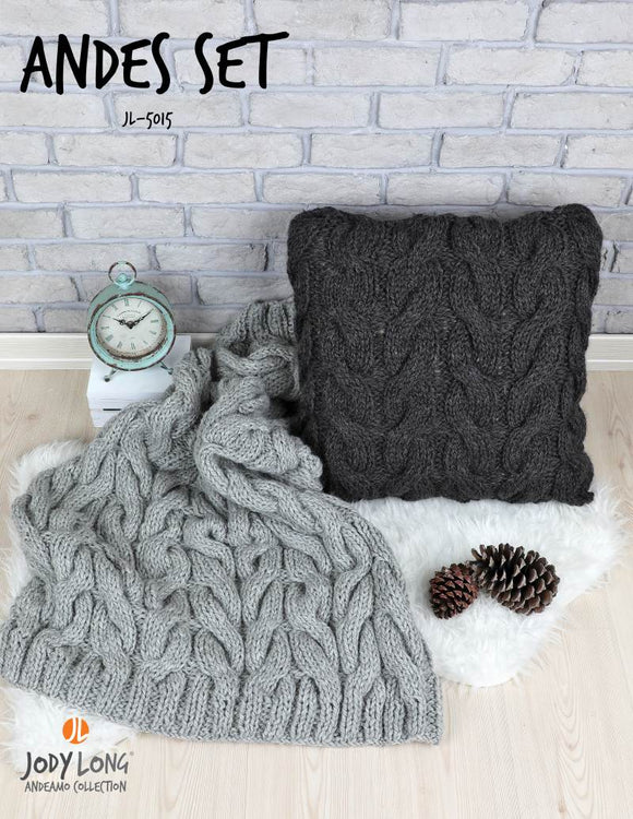 Andes Cushion & Blanket by Jody Long