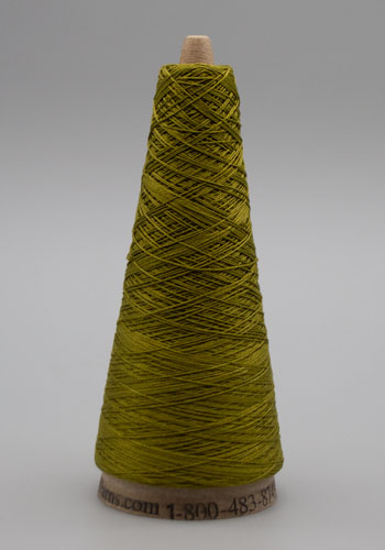 Lunatic Fringe Yarns 5/2 Tubular Spectrum Cones 1.5oz color kelp