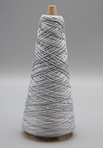 Lunatic Fringe Yarns 5/2 Tubular Spectrum Cones 1.5oz color light gray