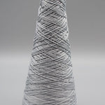 Lunatic Fringe Yarns 3/2 Tubular Spectrum Cones 1.5 oz color light gray