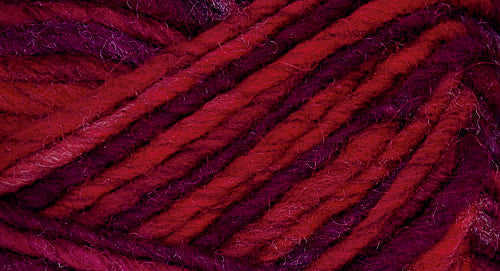 Brown Sheep Co. Lanaloft Bulky Yarn color Wine Fire