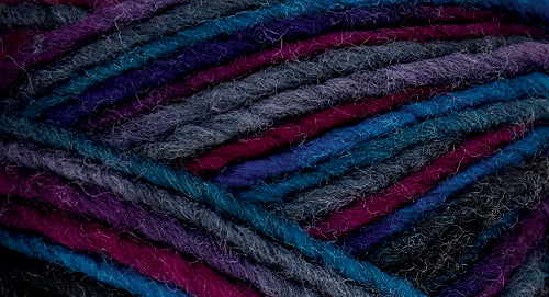 Brown Sheep Co. Lanaloft Bulky Yarn color Razzmatazz