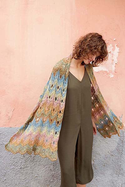 Lang Paradise yarn Shawl