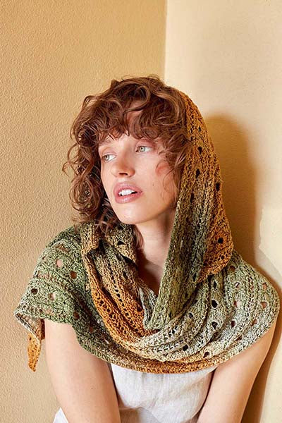 Lang Paradise yarn Shawl 2