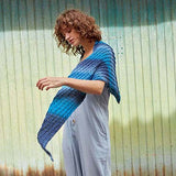 Lang Paradise yarn Triangular Shawl