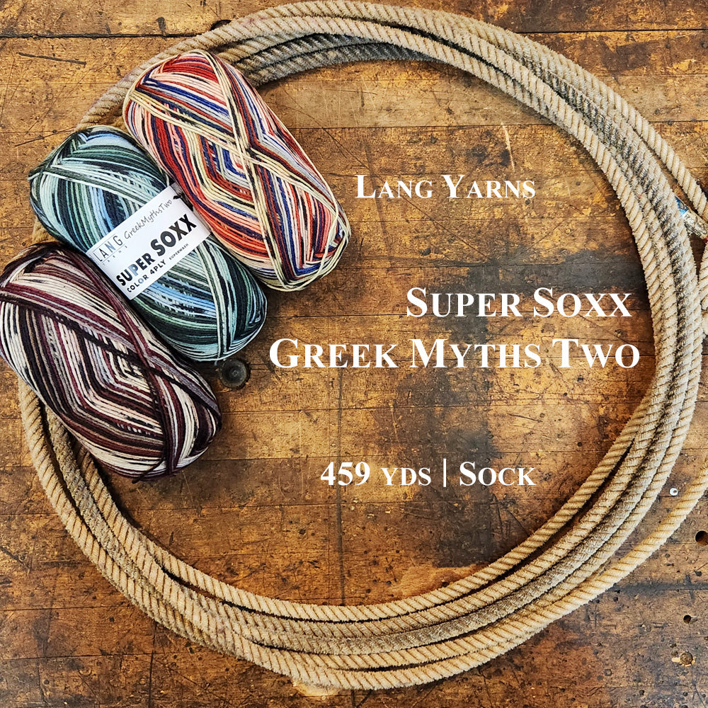Lang Yarns Super Soxx Greek Myths Two yarn