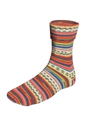 Lang Yarns Super Soxx yarn color Aphrodite