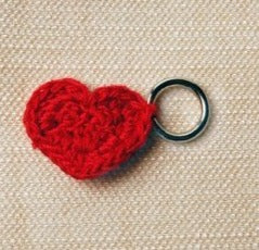 Lantern Moon Crocheted Heart Stitch Markers