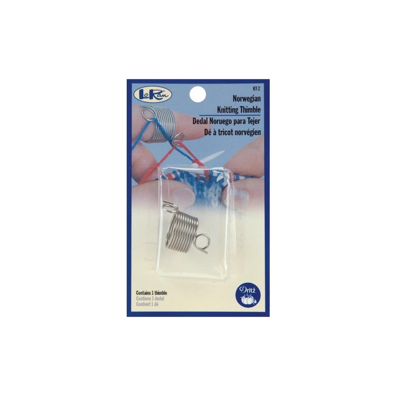 medal knitting thimble