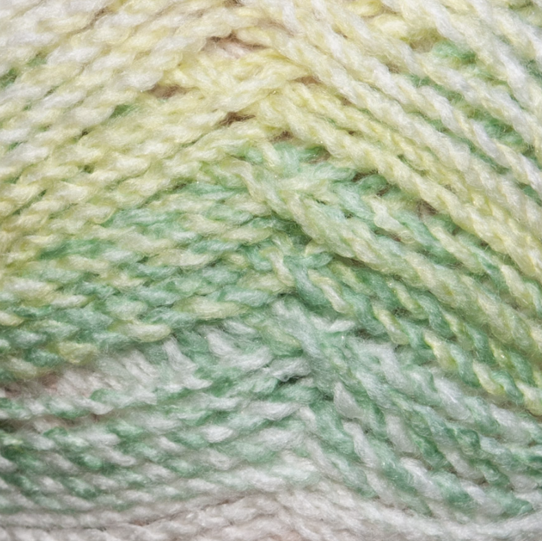 A colorful close-up photo of James C. Brett Marble Chunky yarn