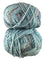 A colorful skein of James C. Brett Marble Chunky yarn