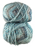 A colorful skein of James C. Brett Marble Chunky yarn