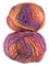 A colorful skein of James C. Brett Marble Chunky yarn