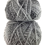 A colorful skein of James C. Brett Marble Chunky yarn