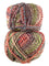 A colorful skein of James C. Brett Marble Chunky yarn