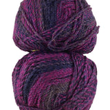 A colorful skein of James C. Brett Marble Chunky yarn
