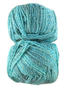 A colorful skein of James C. Brett Marble Chunky yarn