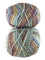 A colorful skein of James C. Brett Marble Chunky yarn