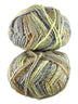 A colorful skein of James C. Brett Marble Chunky yarn