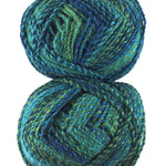 A colorful skein of James C. Brett Marble Chunky yarn