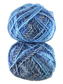 A colorful skein of James C. Brett Marble Chunky yarn