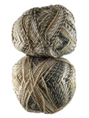 A colorful skein of James C. Brett Marble Chunky yarn