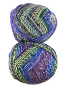 A colorful skein of James C. Brett Marble Chunky yarn