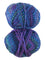 A colorful skein of James C. Brett Marble Chunky yarn