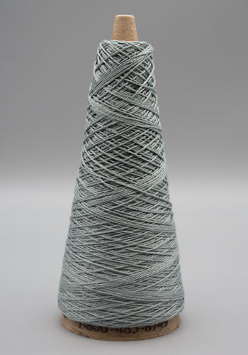 Lunatic Fringe Yarns 10/2 Mercerized Cotton Tubular Spectrum 1.5 oz cone color medium gray