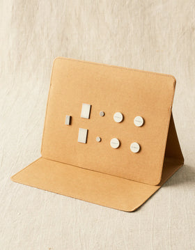 Cocoknits Marker's Board - Kraft, on linen background