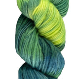 Manos Del Uruguay Maxima yarn color blue and green