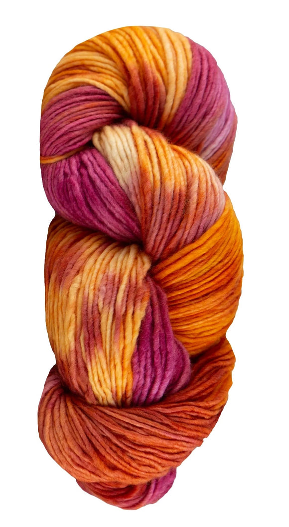 Manos Del Uruguay Maxima yarn color pink and orange