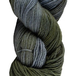 Manos Del Uruguay Maxima yarn color gray and green
