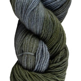 Manos Del Uruguay Maxima yarn color gray and green