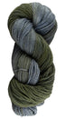 Manos Del Uruguay Maxima yarn color gray and green