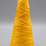 Lunatic Fringe Yarns 3/2 Tubular Spectrum Cones 1.5 oz color marigold