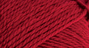 A close-up photo of a redsample of Nature Spun yarn