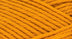 A close-up photo of a yellow sample of Nature Spun yarn