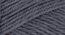 A close-up photo of a gray sample of Nature Spun yarn