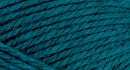 A close-up photo of a blue sample of Nature Spun yarn