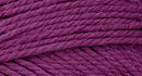 A close-up photo of a purple sample of Nature Spun yarn