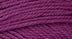 A close-up photo of a purple sample of Nature Spun yarn