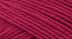A close-up photo of a pink sample of Nature Spun yarn