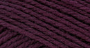 A close-up photo of a purple sample of Nature Spun yarn