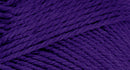 A close-up photo of a blue purple sample of Nature Spun yarn
