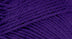 A close-up photo of a blue purple sample of Nature Spun yarn